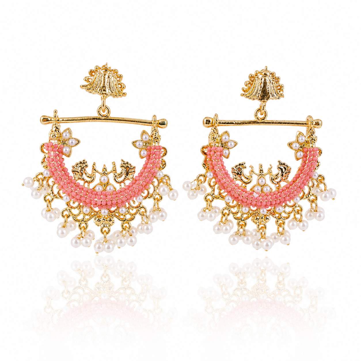 Pearl Chandelier Earrings