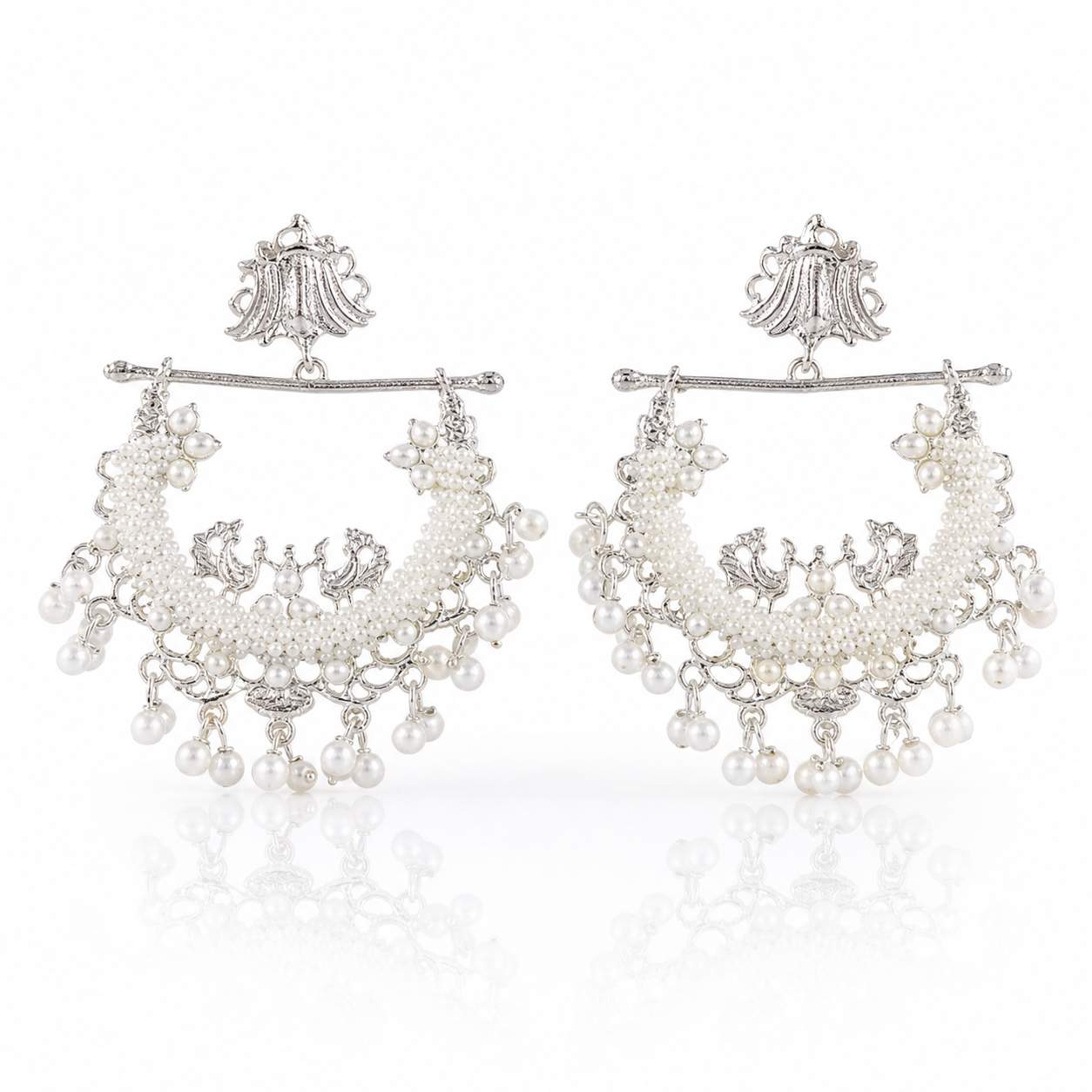 Pearl Chandelier Earrings