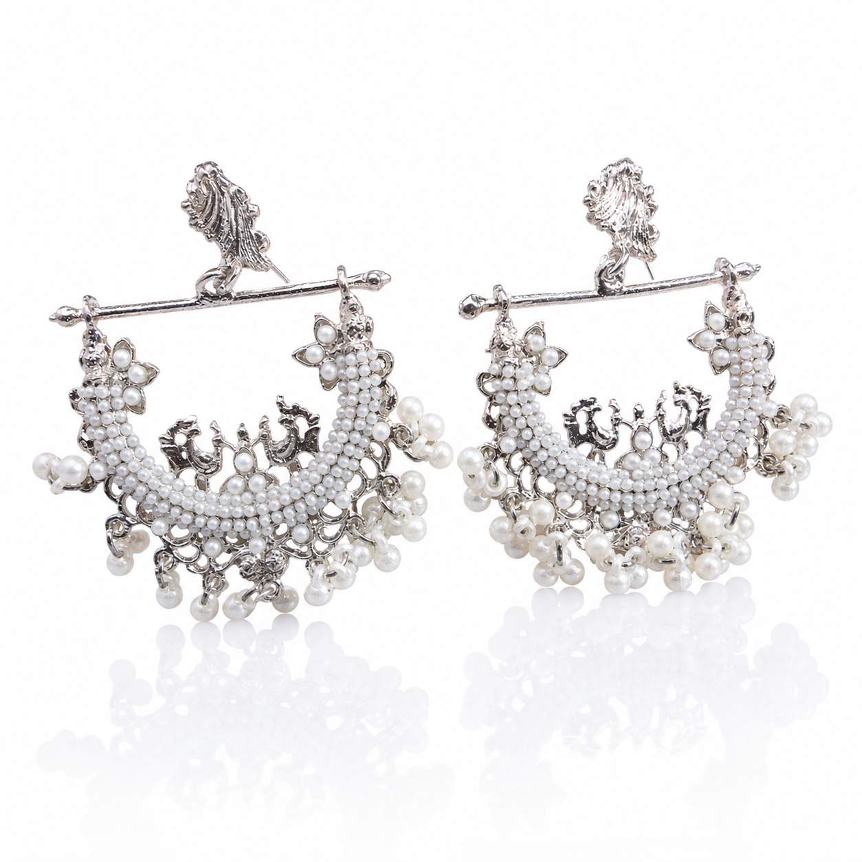 Pearl Chandelier Earrings