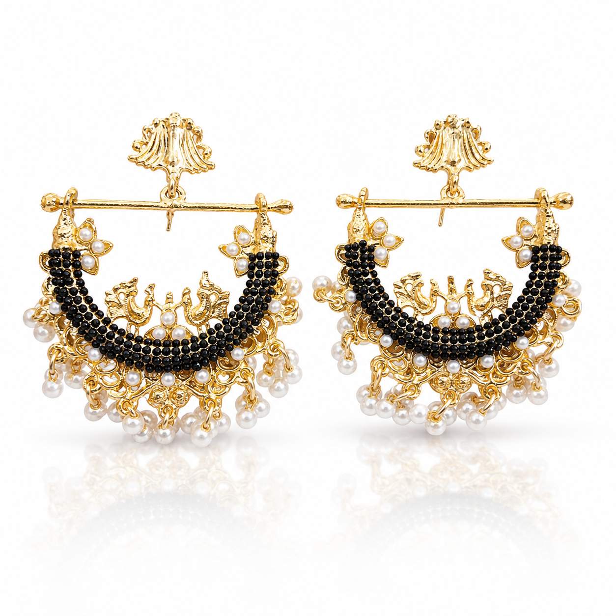 Pearl Chandelier Earrings