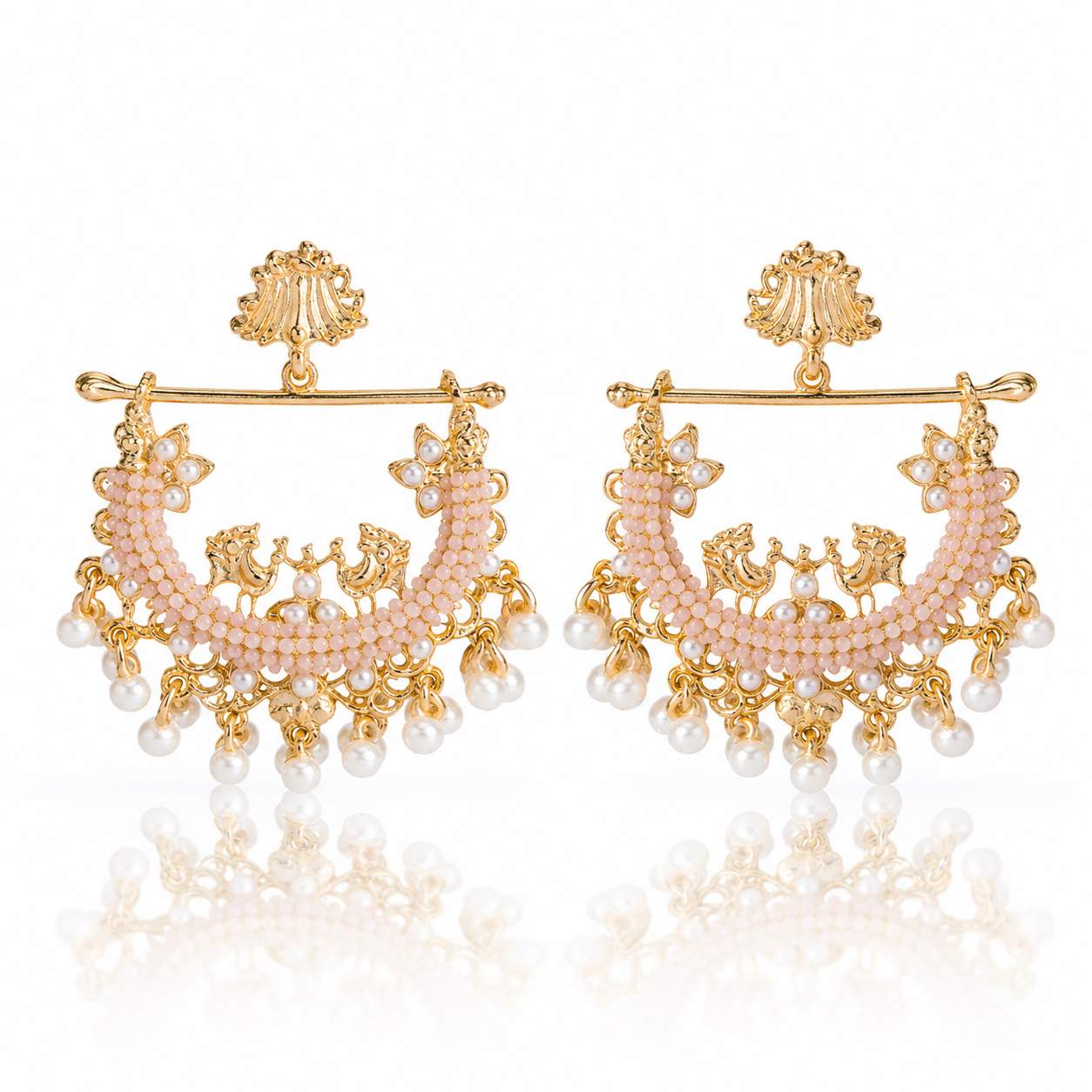 Pearl Chandelier Earrings