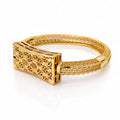 18K Gold Heritage Bangle - full collection view