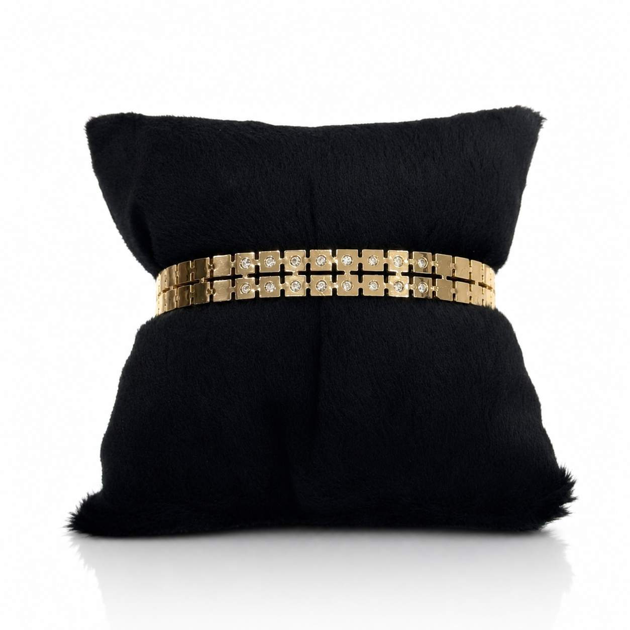 Nail Cuff - minimalist open cuff with square-head terminal