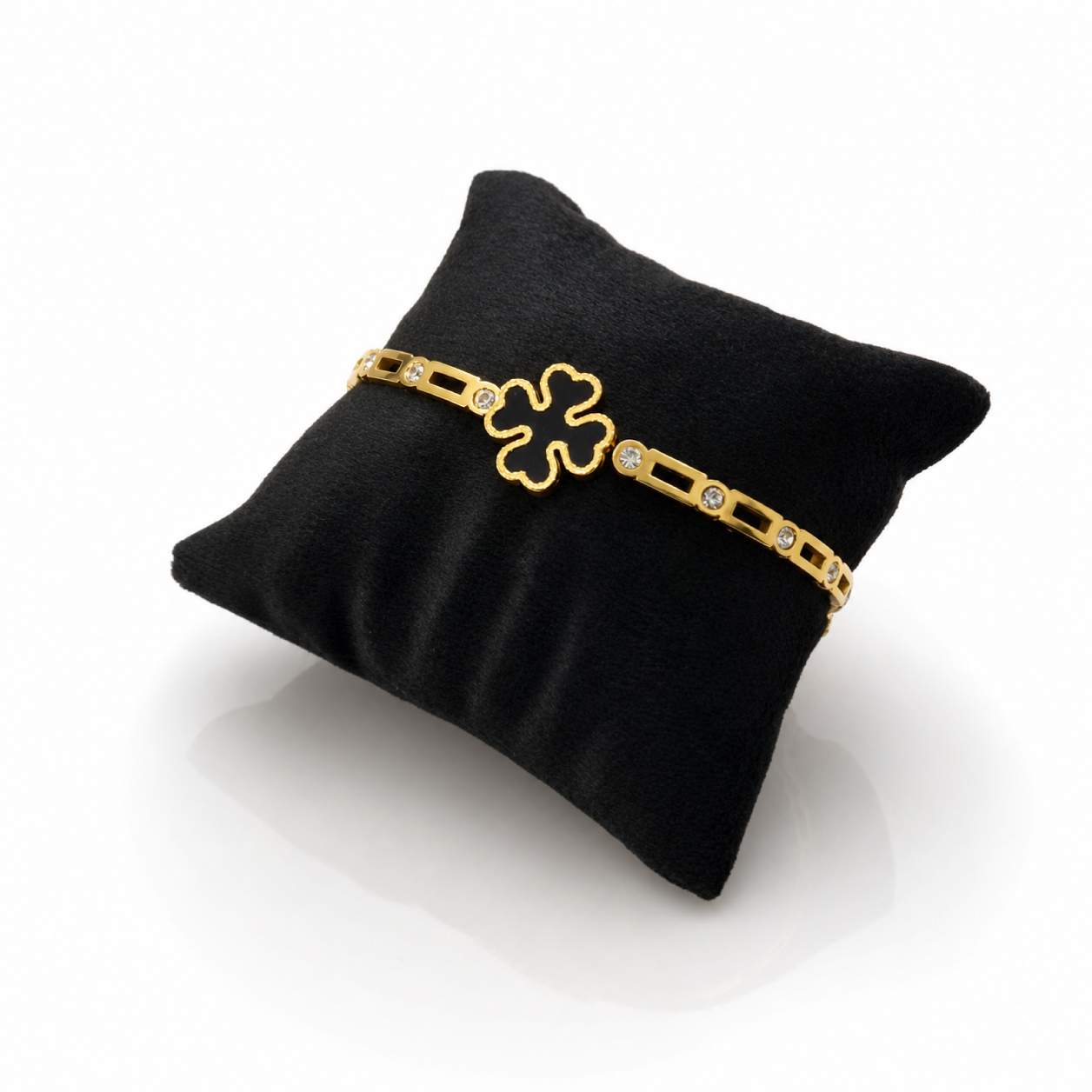Gold Bracelet Collection II - side angle view